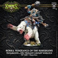borka vengeance of the rimeshaw trollblood epic trollkin cavalry warlock